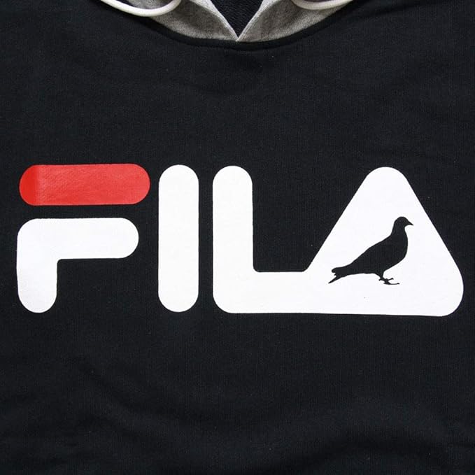 Amazon フィラ パーカー プルオーバー メンズ レディース Fila Xl ブラック Filass009 トレーナー パーカー 通販