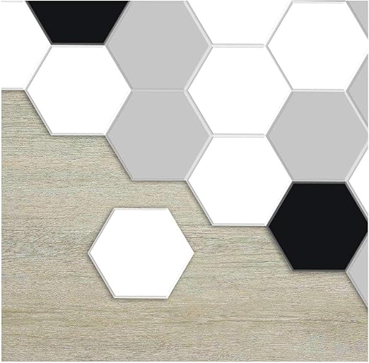 Amazon Com Apsoonsell Hexagonal Geometrico Casa Decoracion De La