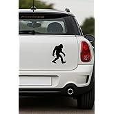 H-TRADINGS Bigfoot Decal Car Bumper Truck Snowmobiles SUV Yeti Sasquatch Sticker Vinyl Off Road (5.5 X 4 inches (Black) Glossy Vinyl