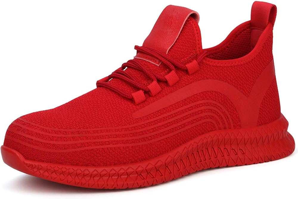 Sicherheitsschuhe Damen Mit Stahlkappe - Leichte Arbeitsschuhe Mit Druckknopf