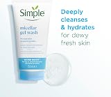 Simple Water Boost Micellar Gel Facial Wash 6x150 ml Soap-Free view 5