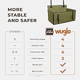 Wuglo Extra Stable Dog Car Seat with Seat Belt Up to 26 kg view 3