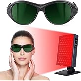 TAYLL Professional Red Light Therapy Glasses,Eye Protection for Red Light Therapy and Tanning
