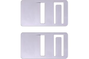 Gopayia RV Refrigerator Airing Device Door Prop Clips for RV Camper Trailer Fridge and Freezer 2 Pairs