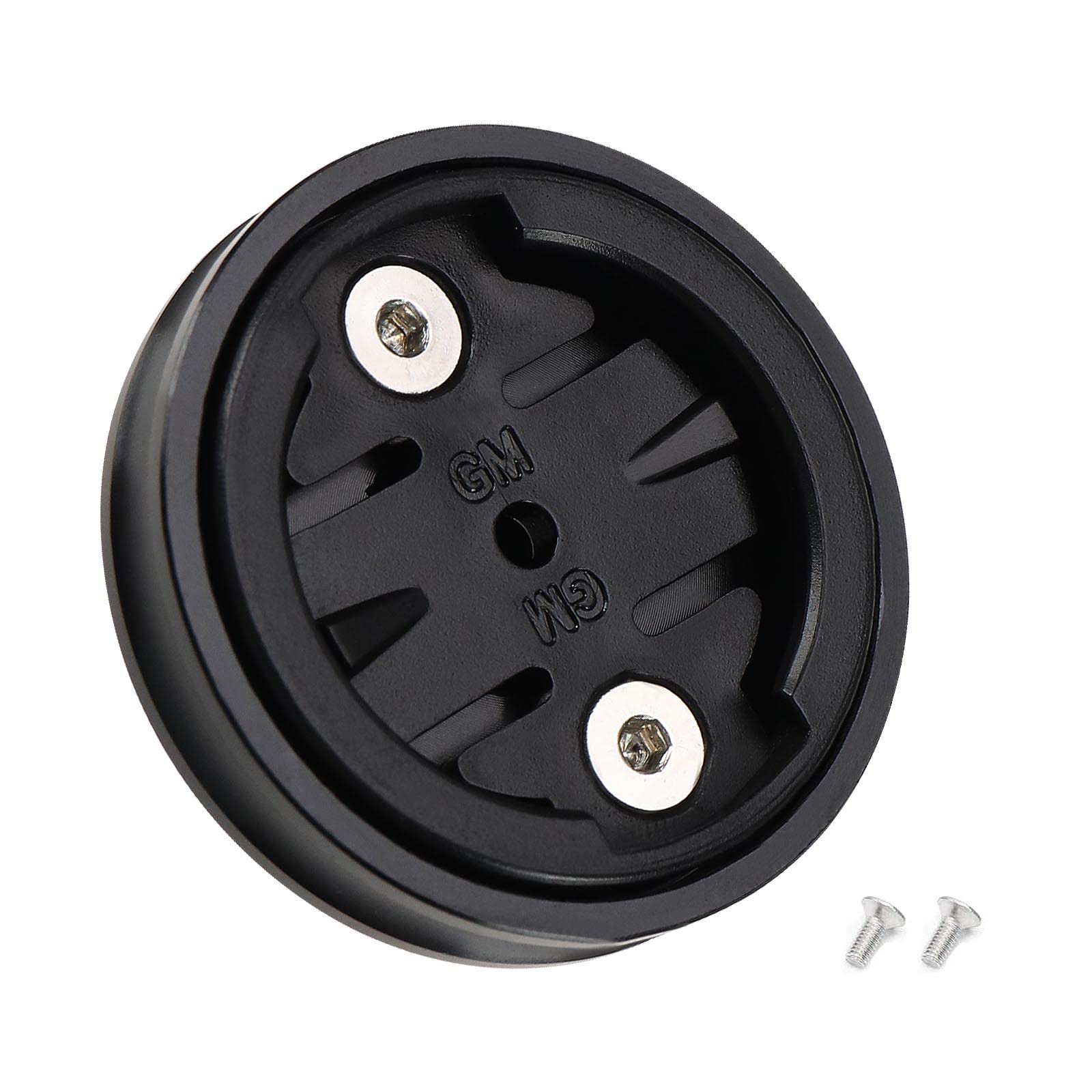 VGOL Bicycle Stem Top Cap Mount Bracket Compatible with Garmin Edge 1030 1000 820 810 800 520 510 500 200 130 Metal Bike Stem Top Cap Mount Bicycle Mount Adapter Black