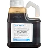 BASF Drive XLR8 Crabgrass Killer for Lawn &amp; Turf, Post Emergent Grassy &amp; Broadleaf Weed Control, Active Ingredient Quinclorac, 30 Day Residual, Herbicide, Concentrate 64 Ounce