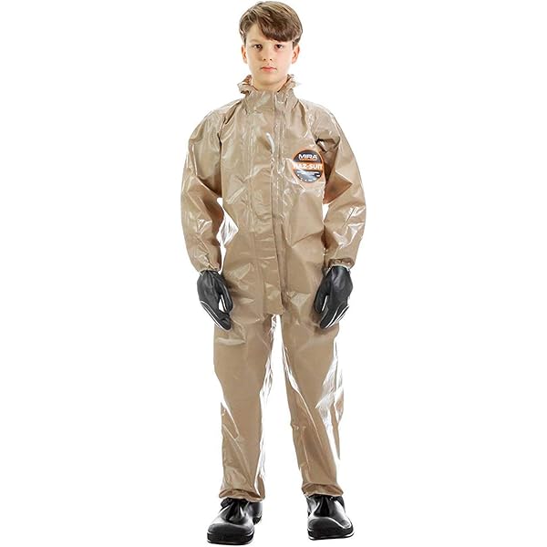 Painter Suit Blue Disposable Coverall With Hood And Elastic Cuff