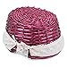 Durior Wicker Basket Woven Picnic Basket Empty Oval Willow Large Storage Basket with Double Handles Fruit Serving Baskets Easter Basket 15.5