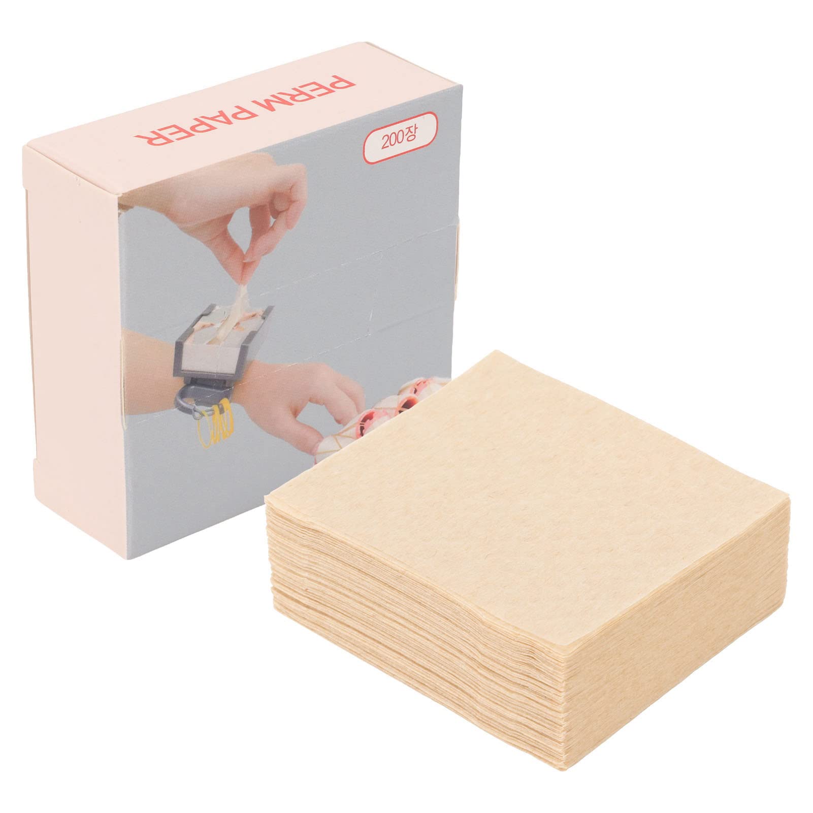 Hair Perm Paper, Disposable Hair Perm Paper, 200 Sheets Ultra Thin Breathable Hair Perm Sheet For Home Barber Shop, Hair Fast Curling