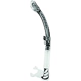 Cressi ALPHA ULTRA DRY, Adult Scuba Diving, Snorkeling Dry Snorkel - Cressi: 100% Made in Italy Since 1946