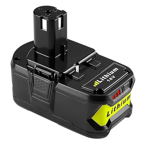 Forrat P108 18V 5.0Ah Lithium Akku Ersatzakku Werkzeugakkus für Ryobi Akku One+ RBL1850 P104 P105 P102 P103 P107 P108