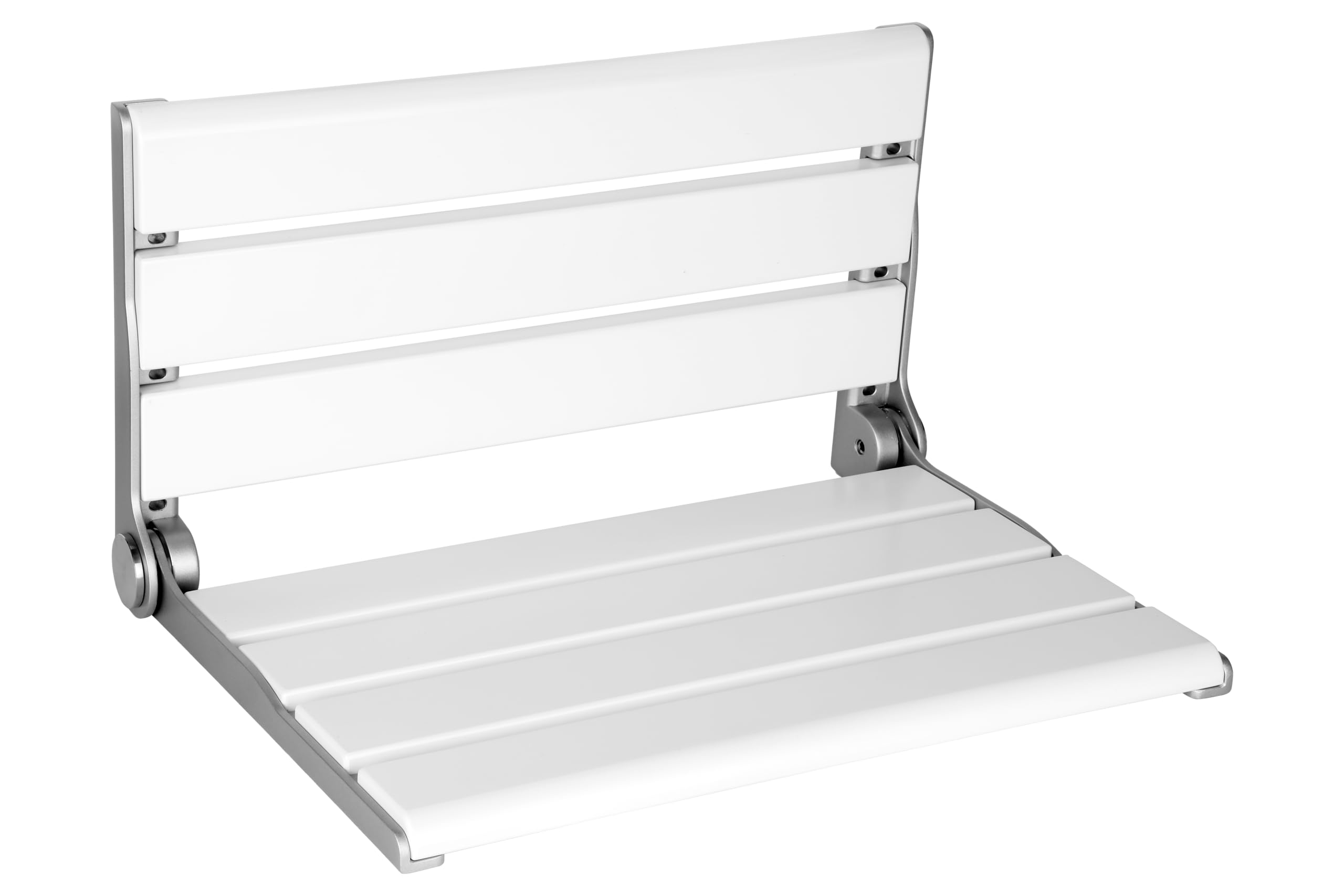 Photo 1 of 18" Wall Mounted Shower Seat, Shower Bench Wall Mount for Inside Shower, Fold Down Shower Seat, Shower Seats for Adults