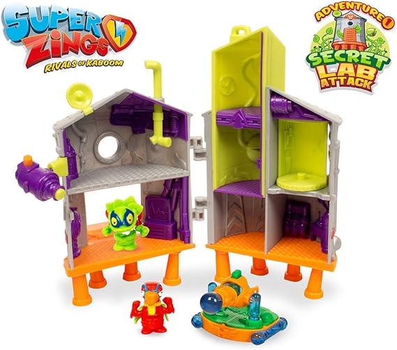 laboratorio superzings juguettos