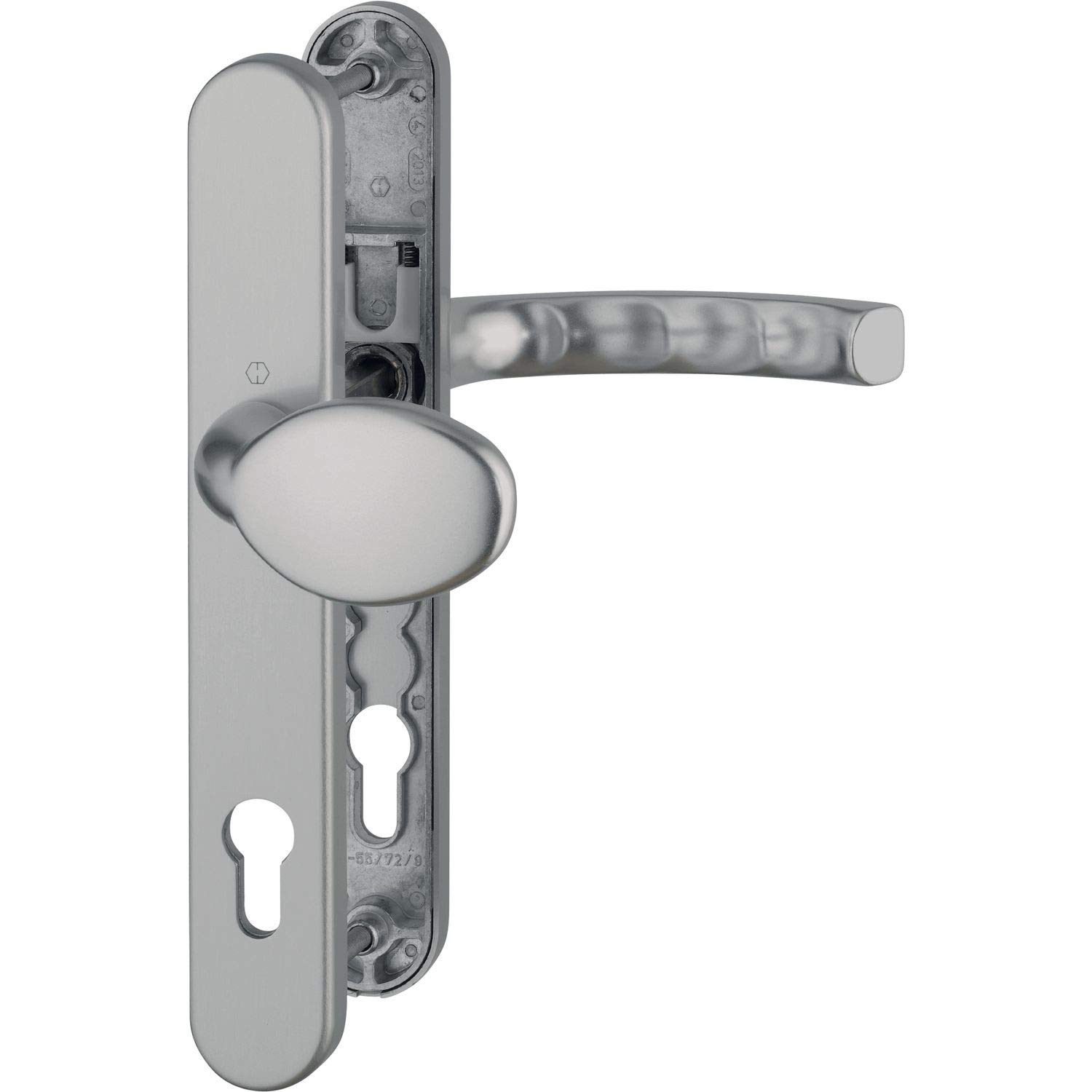 LIÈGE 3916292 Interchangeable Fitting on Narrow Plate, Button, 67-72, Stainless Steel Effect
