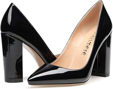 alto pointed block heels