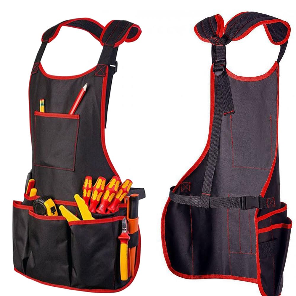 Oaygat Welding Apron Workshop Apron Welding Work Apron Wood Work Apron Gardening Tools Apron Woodworking Apron Oxford Cloth Apron Multipurpose Apron Carpenters Gardeners Woodworker Apron for Women Men