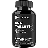 Neurogan NMN Supplement Tablets – Nicotinamide Adenine Dinucleotide Precursor for Cellular Energy & Brain Focus Support – 500 mg High-Potency Nicotinamide Mononucleotide per Serving, 300 Count