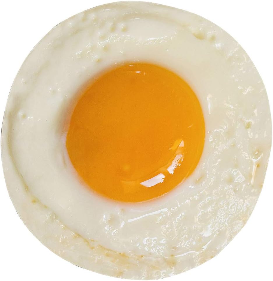 Poached Egg Comfort Food Creations Realistic Novelty Throw Blanket Perfectly Round Tortilla Throw Blanket