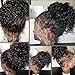 360 Lace Frontal Wig 250% Density Pre-Plucked Hairline 360 Lace Front Human Hair Wig Curly Hair Wig for Black Women (14inch with 250% density)