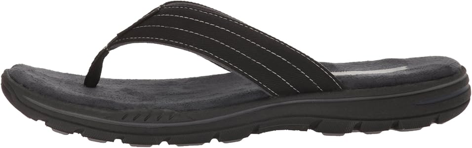 skechers men's evented rosen flip flop