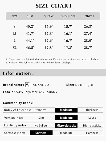 TANKANEO WOMENS 3/4 SLEEVE TUNIC TOPS LOOSE FIT DRESSY CASUAL V NECK TEXTURED SHIRTS BLACK, SMALL
