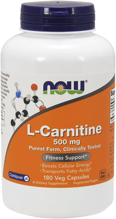 Now Foods L-Carnitine 500 mg 180 Capsules: Health & Personal Care
