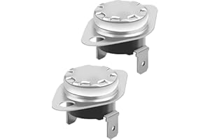 ULZOZN RV Furnace Limit Switch Replace 31091, Fit for Atwood Hydro Flame Dometic, 190℉ 2PCS