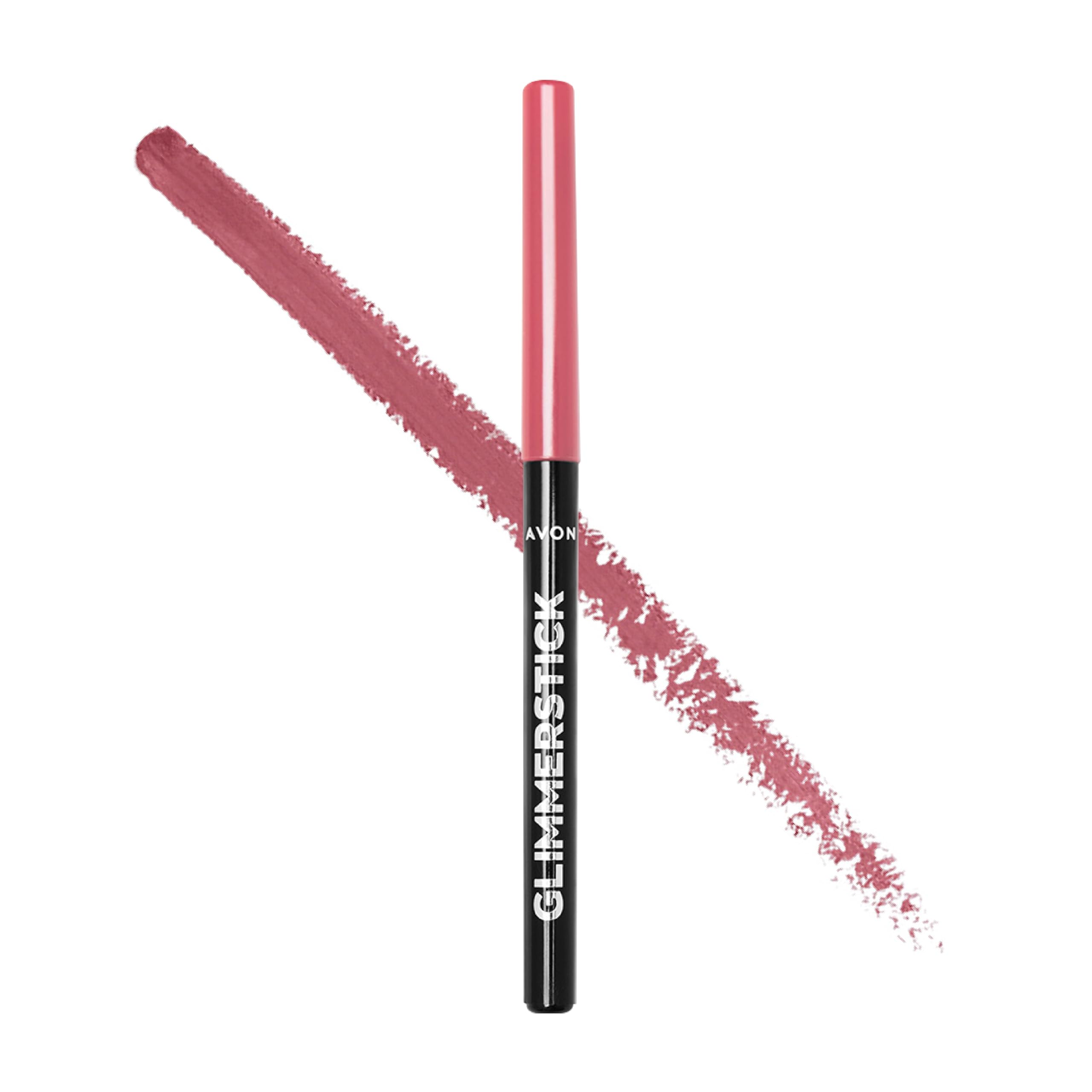 Avon Avon Glimmerstick Lip Liner, Prevents Lipstick From Feathering, Long-Lasting Finish, Defines and Contours, In The Moment