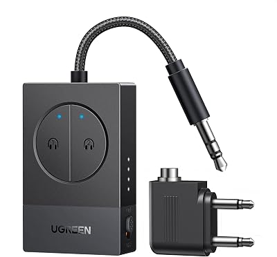 Bluetooth Adapter Flugzeug 5.4 Transmitter Sender Klinke für Airfly