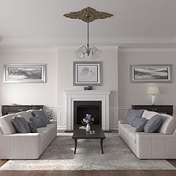 Ekena Millwork CM70X43MLMMF Melchor Diamond Ceiling