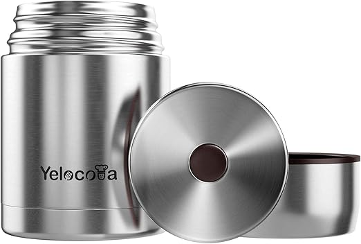 vacuum insulated stainless steel food jar