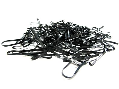 Buy Ram Mali Small Black Elastic Ponytail Hair Rubber Band Holder
