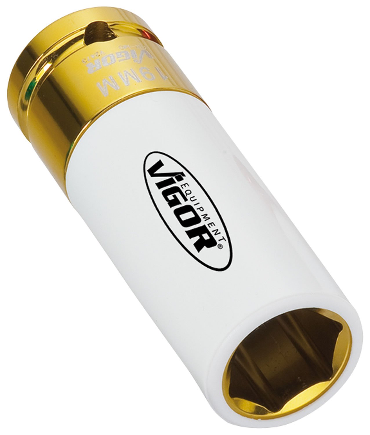 Vigor V2473 Impact Wrench Socket, 19 mm, Length 85 mm