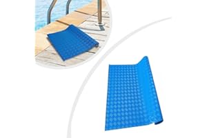HogarTech Pool Ladder Mat for Swimming Pools, Non-Slip PVC Step Pad with Anti-Slip Texture, 60x23cm/90x23cm/90x40cm/90x60cm, 