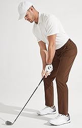Libin Men's Dress Pants 32" Comfy Business Casual