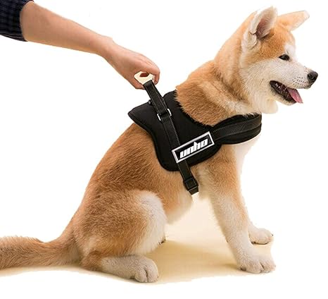 Malayas® No-Pull-Hundegeschirr Brustgeschirr bequem Einstellbarer Hund Gurt sicher Kontrolle Körper mit gutem Komfort Gepolst