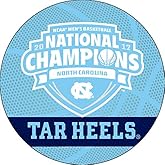 UNC Tar Heels 2017 NCAA Men's National Basketball Champs Paper Coaster 4 Pack Officially Licensed Collegiate Product