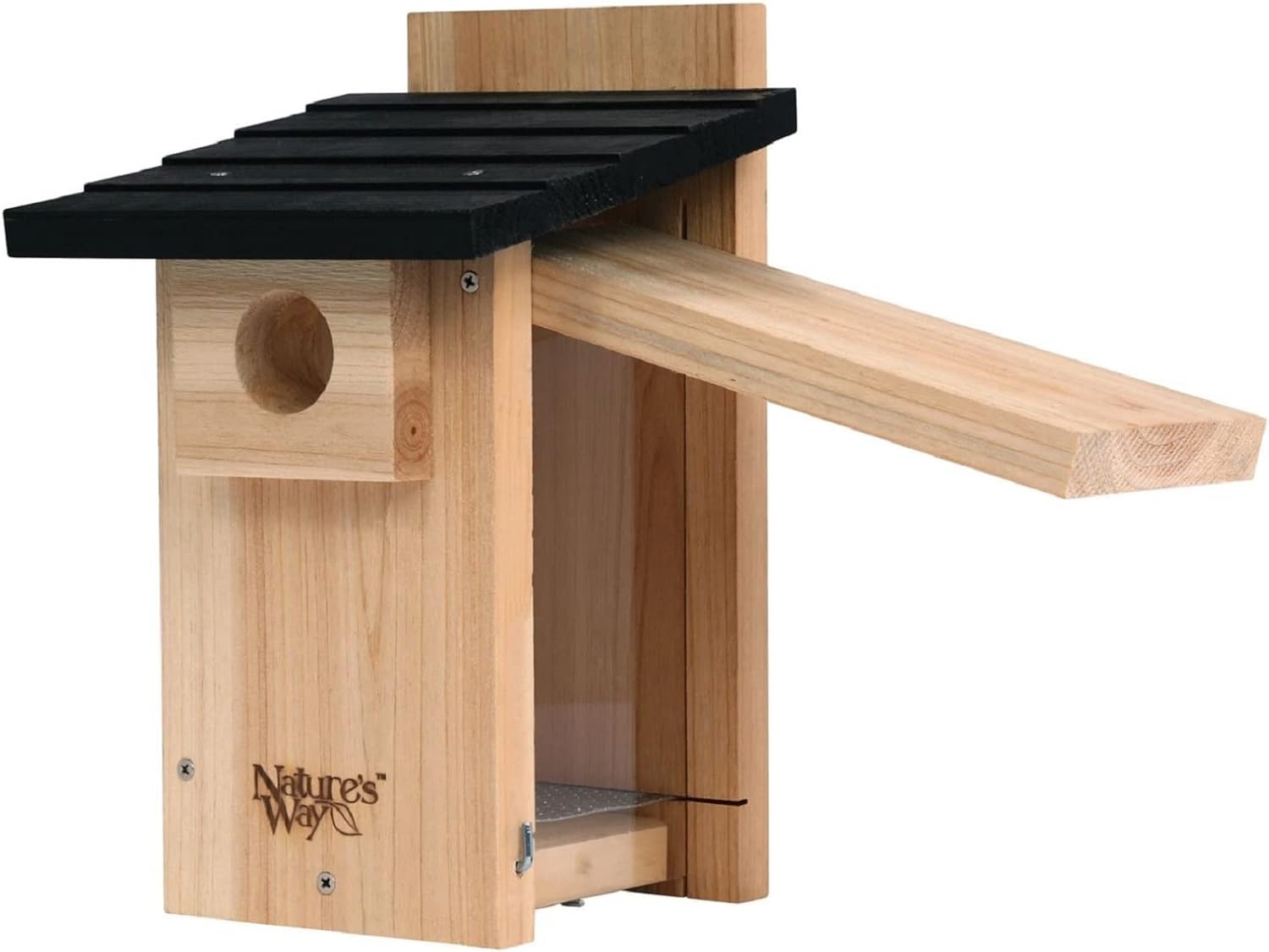 Backyard Birding & Wildlife - Nature's Way Bird Products CWH4 Cedar Bluebird Viewing House