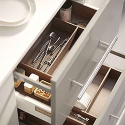 Modket 1 Pack Solid Brushed Nickel T Bar Handle