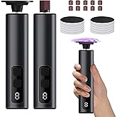 Electric Callus Remover for Feet, 9 Speed Rechargeable Pedicure Tools for Feet, Callous Remover Tool for Remove Cracked Heels and Feet Scrubber Dead Skin, Replaceable Sandpaper Discs, Battery Display