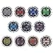 Brybelly Ace Casino Poker Chip Heavyweight 14-gram Clay Composite – Pack of 50