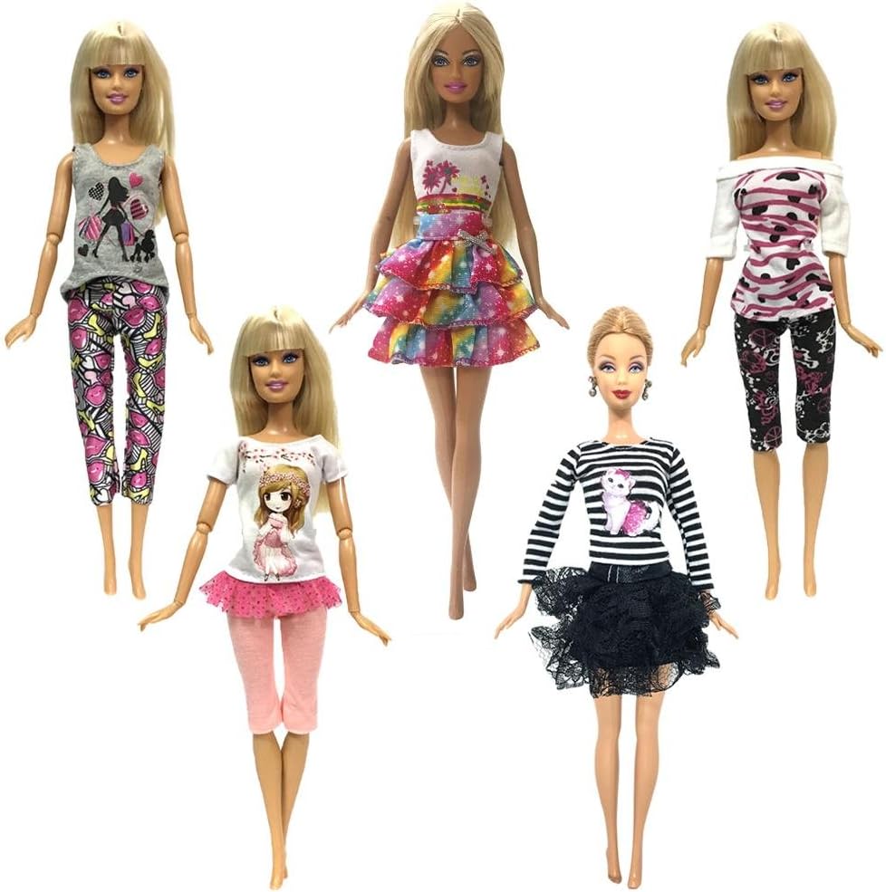 Buy Nk 5 Pcs Handmade Fashion Clothes 