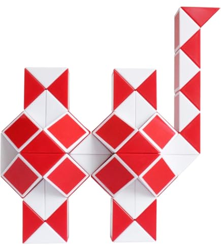 Amazon.com: Mipartebo Magic Snake Cube Twist Puzzle 72 Wedges