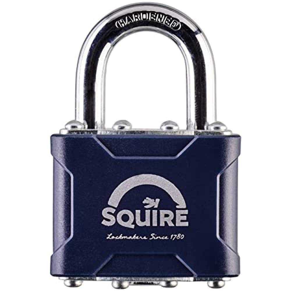 Henry Squire Stronglock Laminated Open Shackle 4 Pin Double Locking Padlock, 38 mm (Length) — image 1