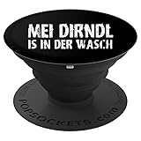Dirndl in the Wash Funny Oktoberfest - PopSockets