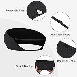 YEOREO Women Strapless Bandeau Sports Bra Padded