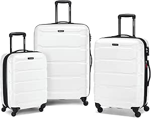 Black and white luggage sets Clearance