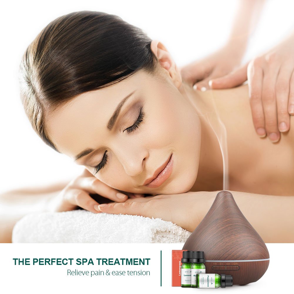 Aromatherapy Top 7 Essential Oils 100% Pure & Therapeutic-Grade, Essential Oil Set - Basic Sampler Gift Set & Kit (Rosemary, Lavender, Peppermint, Eucalyptus, Lemongrass, Orange, Tea Tree)