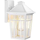 Darkaway Outdoor Sconce Lights Wall Light Fixtures, Front Porch Light Outdoor Wall Anti-Rust Waterproof Aluminum with Glass E