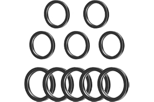 Gas Can Gaskets, 10Pcs Gas Can Spout Gaskets O Ring Rubber Sealing Gasket, Replacement Gas Tank Gaskets for Most Fuel Tank Sp